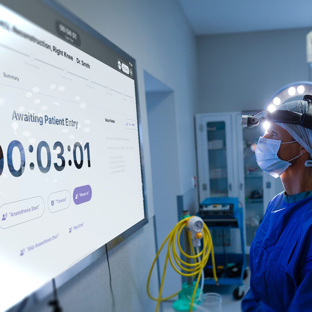 Orva patient interface — detailed view